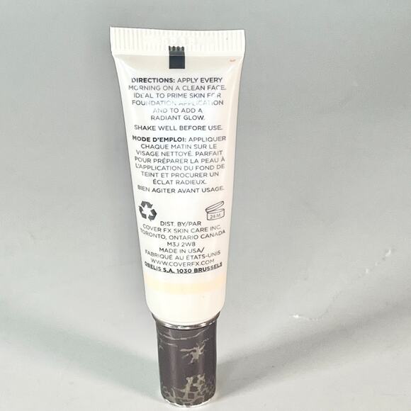 Cover FX Illuminating Primer Radiance Glow Sheen Hydrate Travel .33 oz 10ml New - Picture 4 of 5